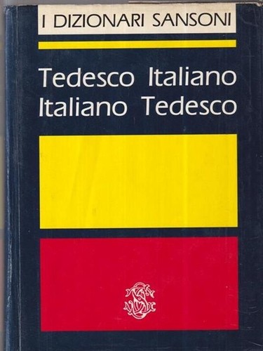 Dizionario italiano tedesco - dizionario, italiano-tedesco