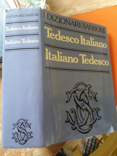 Dizionari sansoni tedesco - i,