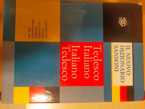 Dizionario tedesco italiano - dizionario, tedesco-italiano