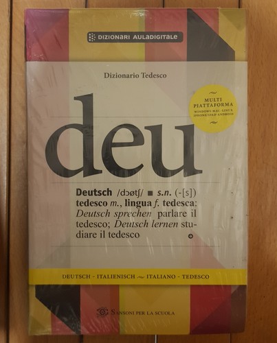Dizionario tedesco sansoni - tedesco,