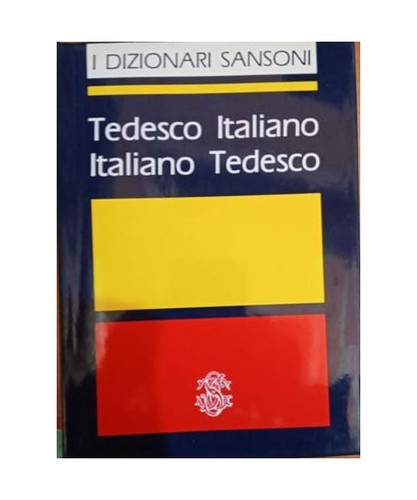 Dizionario tedesco italiano - dizionario, tedesco-italiano