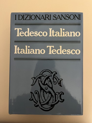 Dizionario sansoni tedesco - sansoni,