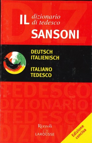 Dizionario tedesco italiano - dizionario, tedesco-italiano
