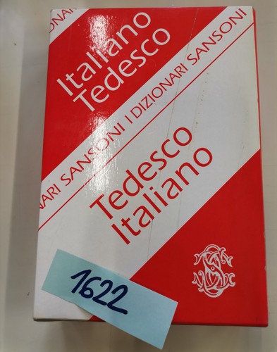 Dizionario tedesco italiano - tedesco,